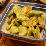  渋谷っ子居酒屋 燻し家もっくん  - ばかうまそら豆