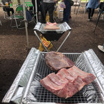 昭和記念公園　バーベキューガーデン - 肉、肉、肉