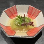210935238 - ♢赤茄子の煮浸し