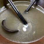 あじわい食堂 - 『五目中華』のスープ