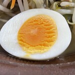 あじわい食堂 - 『五目中華』のゆで卵