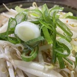 あじわい食堂 - 『あじわいラーメン』のトッピング