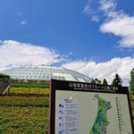 山梨県笛吹川フルーツ公園くだもの館・トロピカル温室 - 外観