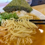 らーめん手打 ほそ乃 - 麺