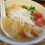 「塩冷製麺」(800円）