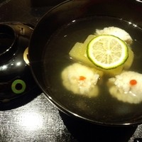 懐石料理 はし本 - お吸い物
                