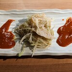 焼肉 牛猿 - ハチノス刺し