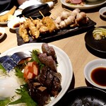 炭火串焼きと野菜巻き 個室居酒屋 吉粋 - 宴会料理