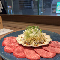 東京焼肉 黒木 - 黒木の葱タン塩