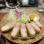 とんかつ 大希 - 南州ナチュラルポーク 特ロースかつ定食¥2900