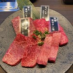 焼肉ぽんが - 特選厚切り盛り合わせ