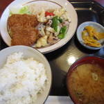 とんかつ　とん加”亭 - 日替わり定食
