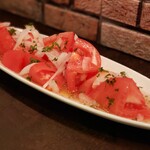 Yokomeshi Sakaba Arubero - トマトのレモンマリネ