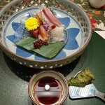 まつや 千千 - 鮮魚盛合わせ