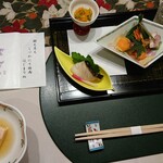 まつや 千千 - 旬菜盛合わせ