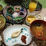 まつや 千千 - 和朝食2