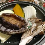 まつや 千千 - 鮑踊り焼き