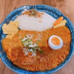 酒と肴 とよしま - 料理写真:鶏三昧スパイスカレー