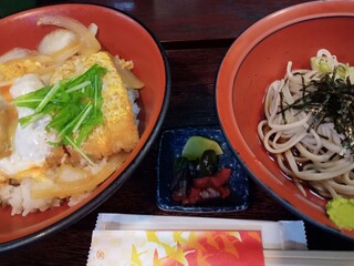 割烹 船勢 - かつ丼セット