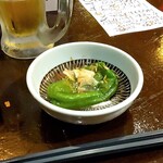のみ処 匠 - 冷やしピーマン