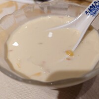 老香港酒家京都 - デザートのマンゴーミルク