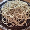 naru - 蕎麦　腰があってツルツル。冷たくて、今の時期は特に美味しい‼︎蕎麦の香りは少なめ。