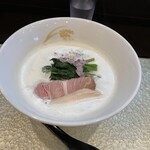 麺者すぐれ - 白湯らーめん　¥950
