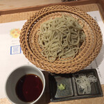 汐見 - 八、「締めの蕎麥、群馬縣赤城産、手打ち十割」。夏の新そばをせいろで。