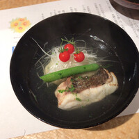 汐見 - 三、「自慢のそばがき椀」。