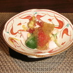 佳泉郷井づつや - 蛸と夏野菜のカルパッチョ