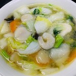 健康中華 青蓮 - 海鮮あんかけスープ麺