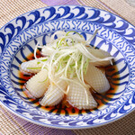 健康中華 青蓮 - イカの醤油湯引き