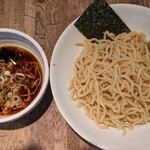 Tsukesoba Kuromon - 「黒門のつけそば＆味付玉子トッピング」