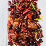 Stir-fried spare ribs