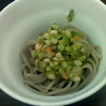 Brasserie & Bar La Gare - 蕎麦の山形だし掛け／平成25年8月