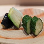 鮨みやもと - お漬物