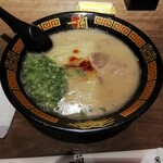 一蘭 - ラーメン+替玉 1190円