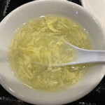 本格中華料理 八福 - セットのたまごスープ