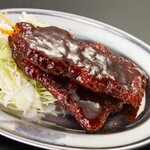 とりとり亭 - 料理写真:味噌串カツ