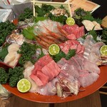 Teppani Zakaya Ippuku - 中央市場から新鮮なお魚仕入れ出来ます！要予約