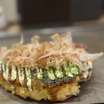 Teppanyaki Monjayaki Hiiro - 「お好み焼き」高さのある逸品