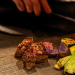 鉄板焼 ステーキ 北野坂 - 