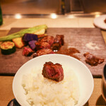 鉄板焼 ステーキ 北野坂 - 