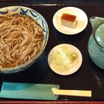 Soba Kiri Sasaki Meian - 冷やかけ蕎麦大盛り