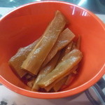 ドロップハンマー - サービス券3枚でメンマを_なかなか良い味