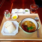 LES BOIS - スープランチ(ミネストローネ) 1500円