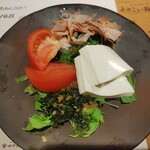 Shimanto Gawa - 青さ海苔と豆腐のサラダ