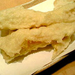Uminomachi - 7月24日。アスパラとチーズの湯葉揚げ。