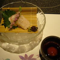ふぐ好 北新地店 - はもの湯引き