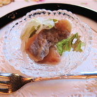 RESTAURANT PRUNIER - 熱々のアミューズ